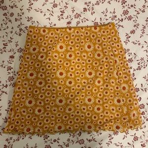 Urban Outfitters Floral Mini Skirt